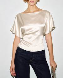Reformation Satin Top